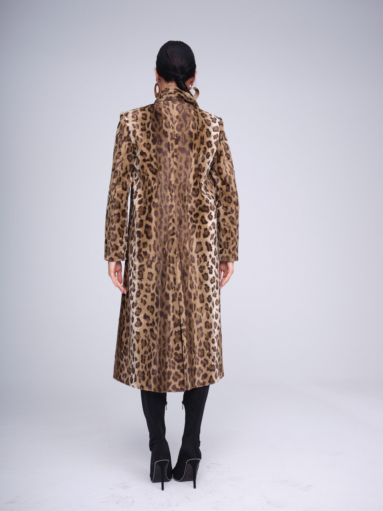 Leopard Coat Fashion M.O.V